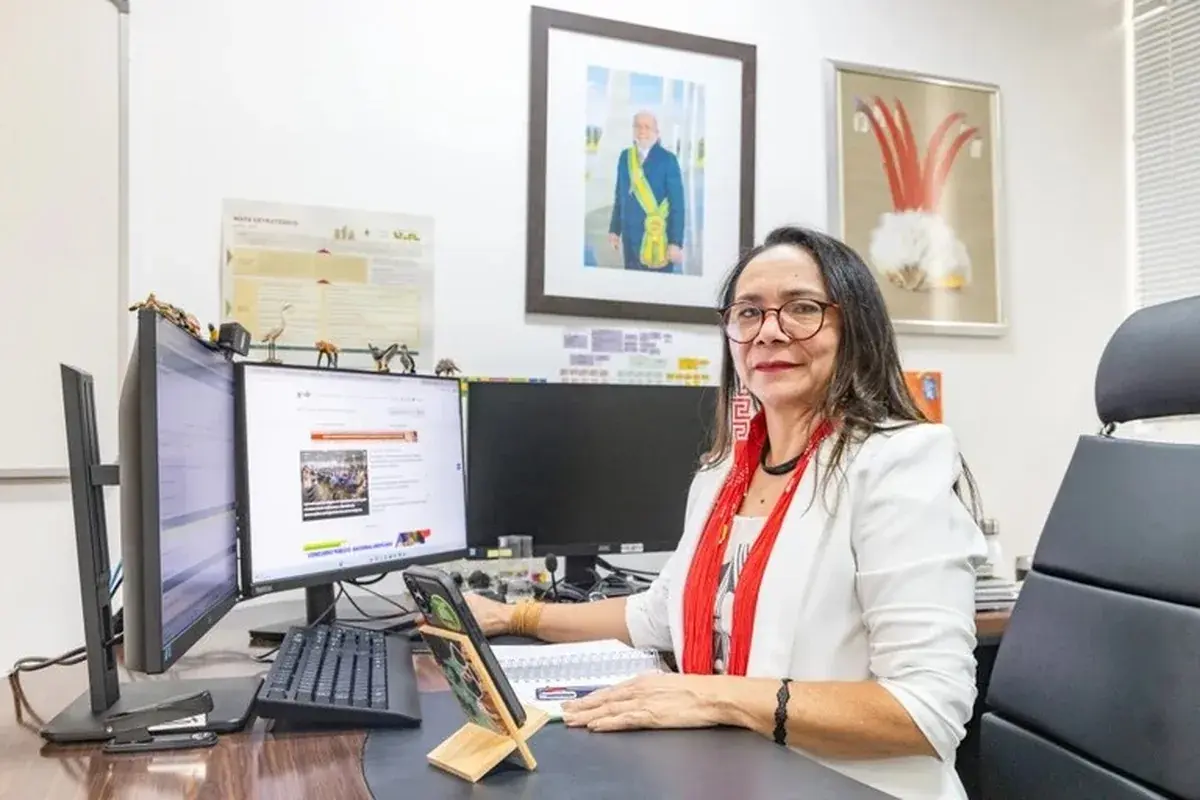 A presidenta da Funai, Lucia Alberta Baré, diz que as ameaças têm relação direta com a campanha